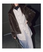 【テチチ/Te chichi】の【宮本茉由着用】グラデーションファースタンドジャケット ブラウン|ID: prp329100004812912 ipo3291000000035397193