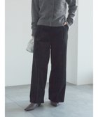 【テチチ/Te chichi】の【宮本茉由着用】コーデュロイワイドパンツ ブラック|ID: prp329100004812913 ipo3291000000035635106