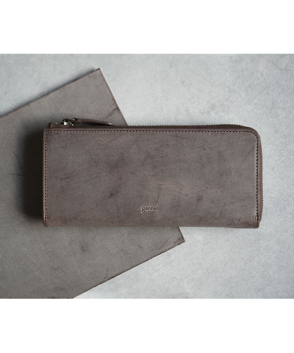 【ゲンテン/genten】のプレッソ L字ファスナー長財布 インテリア・キッズ・メンズ・レディースファッション・服の通販 founy(ファニー) 　ファッション　Fashion　レディースファッション　Fashion for Women　ミニ財布・二つ折り財布　Wallets & Card Cases　イタリア　Italy　インド　Indian Textile　クラシカル　Classical, Vintage-Inspired　ショルダー　Shoulder, Shoulder Strap　シンプル　Simple, Minimal　財布　Wallet, Purse　ポケット　Pocket, Pocket Detail　冬　Winter / This Winter　ビジネス 仕事 通勤　Business / Work / Commuting　ダークブラウン|ID: prp329100004812919 ipo3291000000034941192