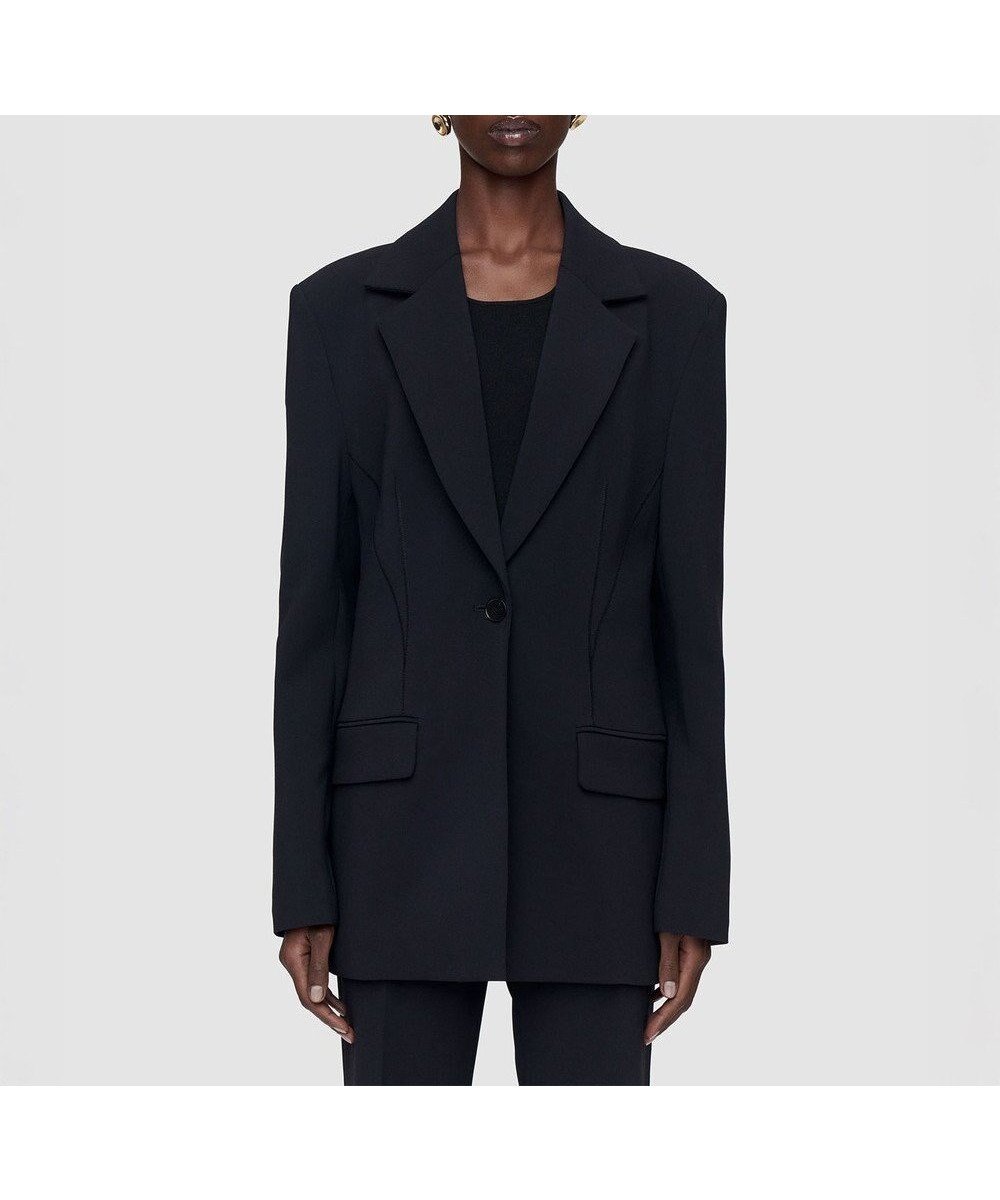 【ジョゼフ/JOSEPH】のコンフォートキャディージャケット FALLON インテリア・キッズ・メンズ・レディースファッション・服の通販 founy(ファニー) 　ファッション　Fashion　レディースファッション　Fashion for Women　アウター　Coat / Outerwear Collection　レディースジャケット・軽アウター　Jackets　テーラードジャケット / 通勤・きれいめスタイル　Tailored Jackets & Blazers　ジャケット　Jacket, Outerwear　ストレッチ　Stretch, Stretchy Fabric　スリム　Slim, Slim Fit　フィット　Fit, Slim Fit　フラップ　Flap, Flap Pocket　ポケット　Pocket, Pocket Detail　夏　Summer　春　Spring　S/S・春夏　SS, Spring/Summer, Warm Season　Black|ID: prp329100004812928 ipo3291000000034941219