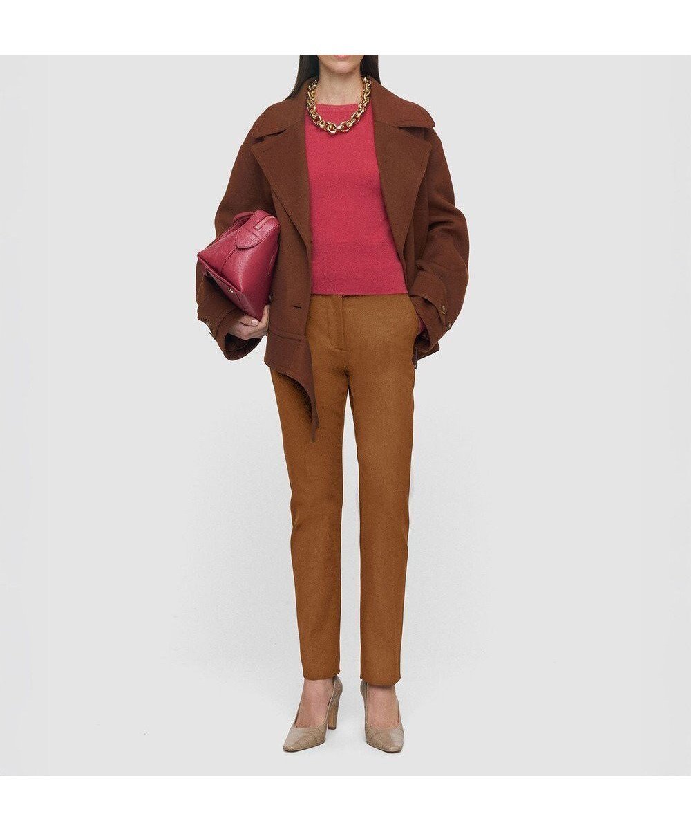 【ジョゼフ/JOSEPH】のギャバジンストレッチ スリムフィットトラウザーズ NEW COLEMAN インテリア・キッズ・メンズ・レディースファッション・服の通販 founy(ファニー) 　ファッション　Fashion　レディースファッション　Fashion for Women　パンツ　Pants & Trousers　ストレッチ　Stretch, Stretchy Fabric　スリム　Slim, Slim Fit　フィット　Fit, Slim Fit　夏　Summer　春　Spring　S/S・春夏　SS, Spring/Summer, Warm Season　Cinnamon|ID: prp329100004812931 ipo3291000000034941228