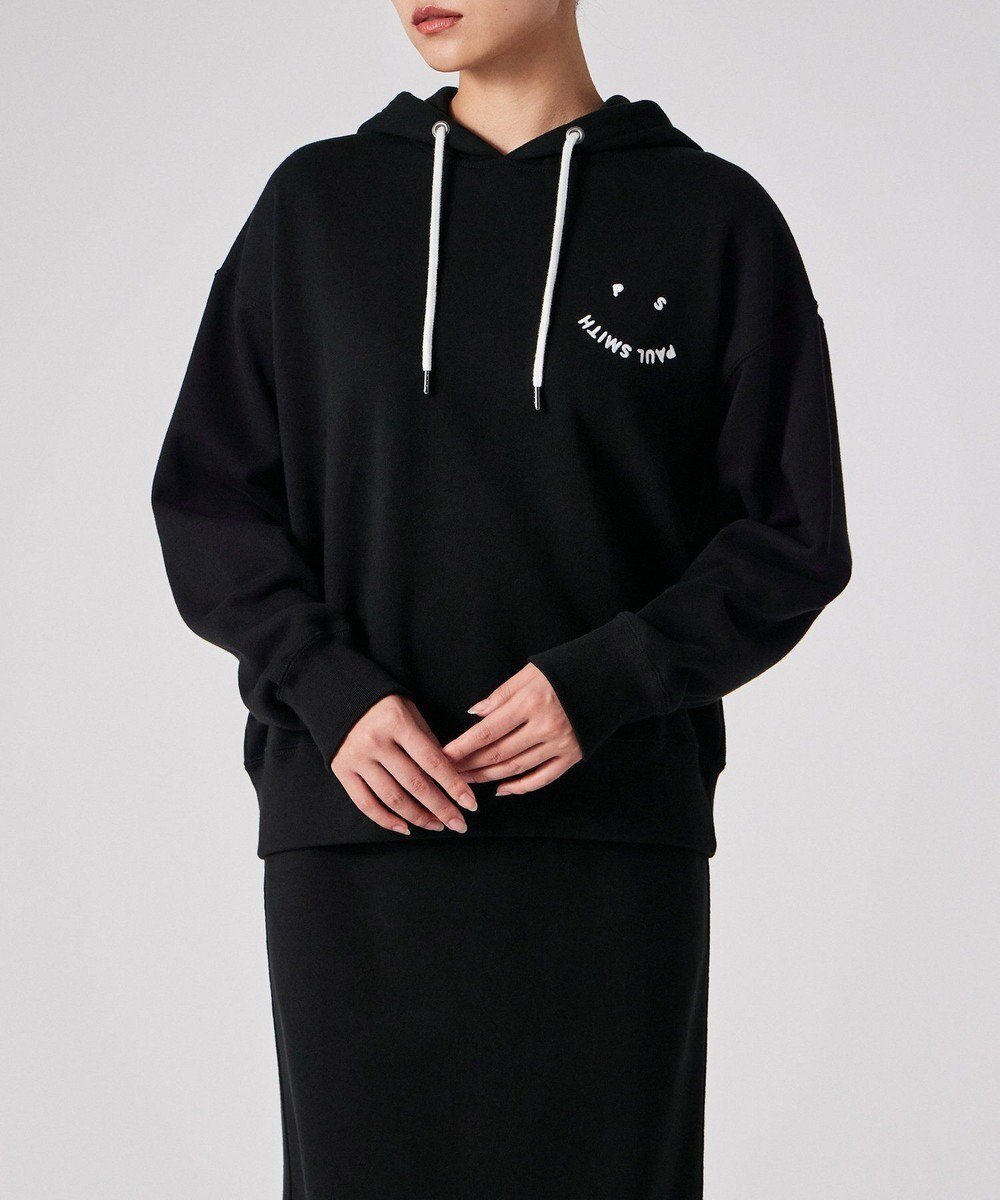 【ポール スミス/Paul Smith】のHappy フーデッド パーカ 人気、トレンドファッション・服の通販 founy(ファニー) ファッション Fashion レディースファッション Fashion for Women トップス・カットソー Cut & Sew Tops レディースパーカー・カジュアルフーディー Casual Hoodies & Sweatshirts スウェット / スエット Sweatshirt, Sweatwear セットアップ Set-Up, Coordinated Outfit パーカー Hoodie, Parka ベーシック Basic, Essential リラックス Relax, Relaxed Fit 夏 Summer S/S・春夏 SS, Spring/Summer, Warm Season A/W・秋冬 Autumn/Winter other-1|ID: prp329100004812932 ipo3291000000034941230