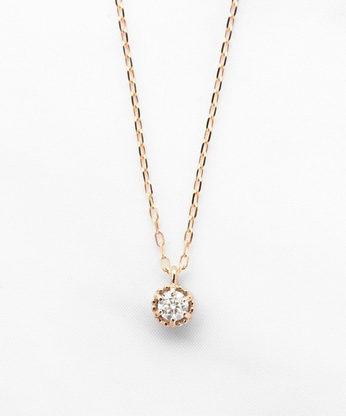【トッカ/TOCCA】の【WEB限定】FLORA K18 DIAMOND NECKLACE K18 ダイヤモンド ネックレス インテリア・キッズ・メンズ・レディースファッション・服の通販 founy(ファニー) https://founy.com/ ファッション Fashion レディースファッション Fashion for Women ジュエリー Jewelry ネックレス Necklaces & Pendants アクセサリー Fashion Accessories アンティーク Antique-Inspired シンプル Simple, Minimal ダイヤモンド Diamond, Brilliant Cut チェーン Chain, Chain Strap ネックレス Necklace, Pendant Necklace フェミニン Feminine, Girly フォルム Silhouette, Form ポーチ Pouch, Small Case モダン Modern, Contemporary ラウンド Round, Round Neck おすすめ Recommended / Our Picks |ID: prp329100004812933 ipo3291000000034941232