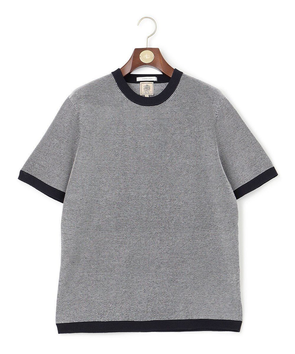 【ジェイ プレス/J.PRESS / MEN】の【HYBRID LINEN】ニットTシャツ 人気、トレンドファッション・服の通販 founy(ファニー) 　ファッション　Fashion　メンズファッション　Fashion for Men　トップス・カットソー　Cut & Sew Tops　ニット・セーター / 定番トップス　Knit Tops & Sweaters　メンズシャツ　Shirts　オーガニック　Organic Cotton　春　Spring　カットソー　Cut and Sewn Top　フィット　Fit, Slim Fit　フランス　France, French　ボーダー　Border, Stripe　リネン　Linen, Linen Fabric　レギュラー　Regular, Standard Fit　S/S・春夏　SS, Spring/Summer, Warm Season　おすすめ　Recommended / Our Picks　夏　Summer　 other-1|ID: prp329100004813780 ipo3291000000034959259