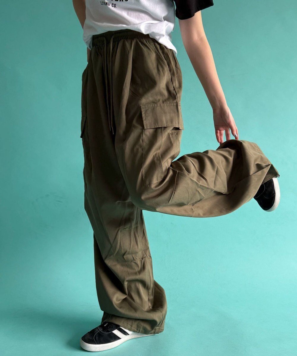 【ウィゴー/WEGO】の【ウエストゴム】イージーカーゴパンツ 人気、トレンドファッション・服の通販 founy(ファニー) 　ファッション　Fashion　レディースファッション　Fashion for Women　パンツ　Pants & Trousers　カーゴパンツ　Cargo Pants, Utility Pants　ショート　Short, Short Length　ストレート　Straight, Straight Cut　スマホ　Smartphone, Mobile Device　ドローコード　Drawcord, Drawstring Cord　冬　Winter / This Winter　夏　Summer　春　Spring　S/S・春夏　SS, Spring/Summer, Warm Season　秋　Autumn　 other-1|ID: prp329100004813784 ipo3291000000034959278