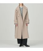 【グレース コンチネンタル/GRACE CONTINENTAL】のウールカシミヤリバーコート 人気、トレンドファッション・服の通販 founy(ファニー) ファッション Fashion レディースファッション Fashion for Women アウター Coat / Outerwear Collection コート・ロングコート・ピーコート Long Coats, Peacoats & More レディースジャケット・軽アウター Jackets おすすめ Recommended / Our Picks ジャケット Jacket, Outerwear スタンド Stand Collar, Upright Stand リラックス Relax, Relaxed Fit 定番 Standard, Basic Item A/W・秋冬 Autumn/Winter 防寒 Cold Protection, Winter-Ready thumbnail ベージュ|ID: prp329100004813787 ipo3291000000034959308