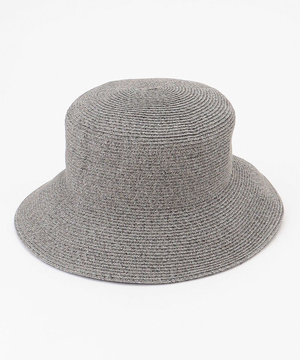 【23区/NIJYUSANKU】の【洗える】ペーパーブレード バケット インテリア・キッズ・メンズ・レディースファッション・服の通販 founy(ファニー) 　ファッション　Fashion　レディースファッション　Fashion for Women　キャップ&ハット　Hats & Caps　2024年　2024　2024春夏・S/S　Spring/Summer 2024 SS24　エレガント 上品　Elegant　吸水　Absorbent, Quick-Dry　夏　Summer　帽子　Hat, Headwear　抗菌　Antibacterial, Bacteria-Resistant　春　Spring　S/S・春夏　SS, Spring/Summer, Warm Season　洗える　Machine Washable　ライトグレー系|ID: prp329100004813788 ipo3291000000034959337