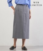 【ジェイ プレス/J.PRESS】の【WEB限定】セルロースシャンブレー ナロー スカート 人気、トレンドファッション・服の通販 founy(ファニー) ファッション Fashion レディースファッション Fashion for Women スカート Skirts インディゴ Indigo Denim 春 Spring ストレート Straight, Straight Cut デニム Denim, Jeans Material ドット Polka Dot, Dot Pattern バランス Balance, Style Balance A/W・秋冬 Autumn/Winter S/S・春夏 SS, Spring/Summer, Warm Season 夏 Summer エレガント 上品 Elegant thumbnail 【WEB限定】グレー系|ID: prp329100004813792 ipo3291000000034959381