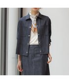 【ジェイ プレス/J.PRESS】のセルロースシャンブレー ジャケット ネイビー系|ID: prp329100004813793 ipo3291000000035575538