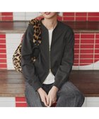 【23区/NIJYUSANKU】の【WEB&一部店舗限定】クリアコットンテリー ダブルジップ ブルゾン グレー系|ID:prp329100004813796