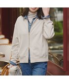 【23区/NIJYUSANKU】の【WEB&一部店舗限定】クリアコットンテリー ダブルジップ ブルゾン ホワイト系|ID:prp329100004813796