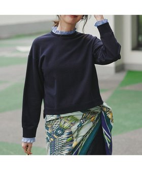 【23区/NIJYUSANKU】の【WEB&一部店舗限定】クリアコットンテリー ストライプフリル スウェット 人気、トレンドファッション・服の通販 founy(ファニー) ファッション Fashion レディースファッション Fashion for Women トップス・カットソー Cut & Sew Tops レディースパーカー・カジュアルフーディー Casual Hoodies & Sweatshirts スウェット・クルーネックトップス Sweatshirts & Crewnecks / Relaxed Fit Sweat Tops インナー Innerwear 春 Spring カフス Cuff Design クロップド Cropped, Short Length スウェット / スエット Sweatshirt, Sweatwear ストライプ Stripe, Striped Pattern なめらか Smooth, Silky Texture バランス Balance, Style Balance フリル Frill, Ruffle ブルゾン Blouson, Bomber Jacket ベーシック Basic, Essential ループ Loop, Loop Knit ワイド Wide, Wide Fit 冬 Winter / This Winter S/S・春夏 SS, Spring/Summer, Warm Season 夏 Summer エレガント 上品 Elegant |ID:prp329100004813797