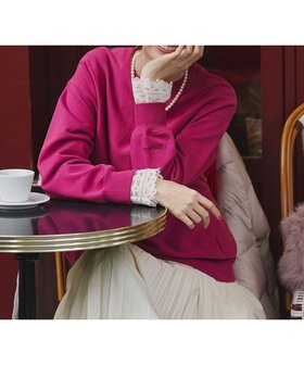 【23区/NIJYUSANKU】 【「アイスの実」とおそろいカラーあり】カラー スウェット人気、トレンドファッション・服の通販 founy(ファニー) ファッション Fashion レディースファッション Fashion for Women トップス・カットソー Cut & Sew Tops レディースパーカー・カジュアルフーディー Casual Hoodies & Sweatshirts スウェット・クルーネックトップス Sweatshirts & Crewnecks / Relaxed Fit Sweat Tops 春 Spring スウェット / スエット Sweatshirt, Sweatwear スリット Slit, Slit Detail デニム Denim, Jeans Material バランス Balance, Style Balance ラベンダー Lavender リラックス Relax, Relaxed Fit ループ Loop, Loop Knit ロング Long, Long-Length S/S・春夏 SS, Spring/Summer, Warm Season 夏 Summer エレガント 上品 Elegant |ID:prp329100004813798