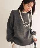 【グリーンパークス/Green Parks】のfuwaっと袖パフニットプルオーバー 人気、トレンドファッション・服の通販 founy(ファニー) ファッション Fashion レディースファッション Fashion for Women トップス・カットソー Cut & Sew Tops ニット Knit Tops & Sweaters カジュアルプルオーバー・ニットトップス Pullovers & Knit Tops / Casual Pullovers セーター Sweater, Knitwear フェミニン Feminine, Girly ボックス Boxy, Box Shape ポケット Pocket, Pocket Detail A/W・秋冬 Autumn/Winter thumbnail Gray Mixture|ID: prp329100004813799 ipo3291000000034959411
