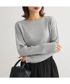 【グリーンパークス/Green Parks】のラメライン入りリブニットプルオーバー 人気、トレンドファッション・服の通販 founy(ファニー) ファッション Fashion レディースファッション Fashion for Women トップス・カットソー Cut & Sew Tops ニット Knit Tops & Sweaters カジュアルプルオーバー・ニットトップス Pullovers & Knit Tops / Casual Pullovers おすすめ Recommended / Our Picks インナー Innerwear セーター Sweater, Knitwear フィット Fit, Slim Fit プレーン Plain, Simple ボーダー Border, Stripe ポケット Pocket, Pocket Detail A/W・秋冬 Autumn/Winter thumbnail Gray Mixture|ID: prp329100004813801 ipo3291000000034959421