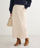 【グリーンパークス/Green Parks】のなめらかタッチスウェード調Iラインスカート 人気、トレンドファッション・服の通販 founy(ファニー) ファッション Fashion レディースファッション Fashion for Women スカート Skirts なめらか Smooth, Silky Texture シンプル Simple, Minimal スリット Slit, Slit Detail ポケット Pocket, Pocket Detail ロング Long, Long-Length エレガント 上品 Elegant A/W・秋冬 Autumn/Winter thumbnail Ivory|ID: prp329100004813802 ipo3291000000034959427