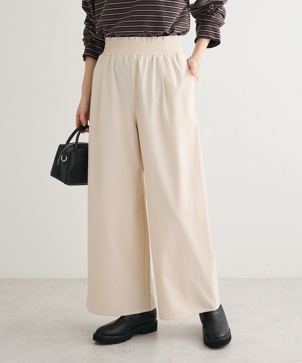 【グリーンパークス/Green Parks】のあったか裏起毛フレアワイドパンツ 人気、トレンドファッション・服の通販 founy(ファニー) ファッション Fashion レディースファッション Fashion for Women パンツ Pants & Trousers ショート Short, Short Length スニーカー Sneakers, Trainers フィット Fit, Slim Fit ポケット Pocket, Pocket Detail ワイド Wide, Wide Fit エレガント 上品 Elegant 定番 Standard, Basic Item 楽ちん Easy Fit, Comfortable A/W・秋冬 Autumn/Winter other-1|ID: prp329100004813805 ipo3291000000035608450