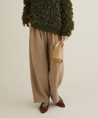 【クラフトスタンダードブティック/CRAFT STANDARD BOUTIQUE】の起毛カットソーイージーパンツ 人気、トレンドファッション・服の通販 founy(ファニー) ファッション Fashion レディースファッション Fashion for Women パンツ Pants & Trousers おすすめ Recommended / Our Picks カットソー Cut and Sewn Top スニーカー Sneakers, Trainers フィット Fit, Slim Fit ボトム Bottoms, Lower Wear ポケット Pocket, Pocket Detail リラックス Relax, Relaxed Fit ワイド Wide, Wide Fit エレガント 上品 Elegant A/W・秋冬 Autumn/Winter thumbnail Beige|ID: prp329100004813809 ipo3291000000035549219