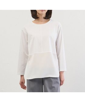 【ジェイ プレス/J.PRESS】のベーシックジャージー レイヤードフレア カットソー 人気、トレンドファッション・服の通販 founy(ファニー) ファッション Fashion レディースファッション Fashion for Women トップス・カットソー Cut & Sew Tops シャツ・ブラウス・オフィスカジュアル Elegant Blouses & Button-Ups ロングTシャツ・Tシャツ Longline T-Shirts & Tees カットソー・ベーシックTシャツ Cut-and-Sewn Tops / Stretch Tees & Basics おすすめ Recommended / Our Picks インナー Innerwear カットソー Cut and Sewn Top カーディガン Cardigan, Knitwear サテン Satin, Glossy Fabric シルケット Silket, Silky Cotton バランス Balance, Style Balance ベーシック Basic, Essential エレガント 上品 Elegant 夏 Summer S/S・春夏 SS, Spring/Summer, Warm Season A/W・秋冬 Autumn/Winter |ID:prp329100004813810