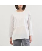 【ジェイ プレス/J.PRESS】のベーシックジャージー レイヤードフレア カットソー ホワイト系|ID: prp329100004813810 ipo3291000000034959461