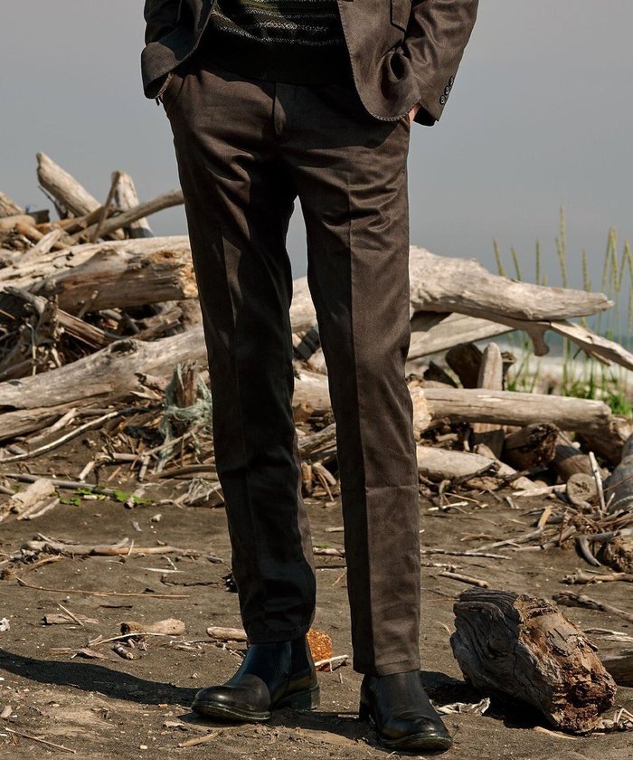 【ジョセフ アブード/JOSEPH ABBOUD / MEN】の【ストレッチ/スウェードタッチ/JAPANファブリック】コマ スウェード パンツ インテリア・キッズ・メンズ・レディースファッション・服の通販 founy(ファニー) https://founy.com/ ファッション Fashion メンズファッション Fashion for Men ボトムス Bottoms ストレッチ Stretch, Stretchy Fabric セットアップ Set-Up, Coordinated Outfit ファブリック Fabric, Textile プリント Print, Printed Pattern A/W・秋冬 Autumn/Winter 軽量 Lightweight, Ultra Light |ID: prp329100004814783 ipo3291000000034971058