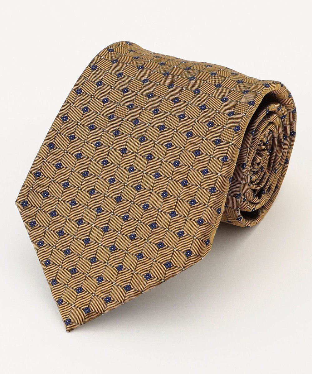 【ジェイ プレス/J.PRESS / MEN】の【VINTAGE JACQUARD COLLECTION】小紋柄 ネクタイ インテリア・キッズ・メンズ・レディースファッション・服の通販 founy(ファニー) 　ファッション　Fashion　メンズファッション　Fashion for Men　スーツ　Suit, Formalwear　エレガント 上品　Elegant　日本製　Made In Japan　ダークブラウン系7|ID: prp329100004814784 ipo3291000000034971063