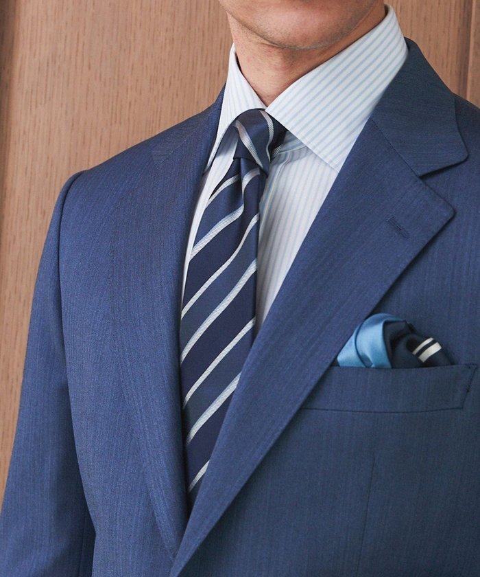 【五大陸/gotairiku / MEN】のGOTAIRIKU別注【日本製】シルク ネクタイ_ストライプ インテリア・キッズ・メンズ・レディースファッション・服の通販 founy(ファニー) https://founy.com/ ファッション Fashion メンズファッション Fashion for Men シルク Silk, 100% Silk ストライプ Stripe, Striped Pattern スーツ Suit, Formalwear 別注 Limited Edition, Custom Order 日本製 Made In Japan |ID: prp329100004814785 ipo3291000000034971067