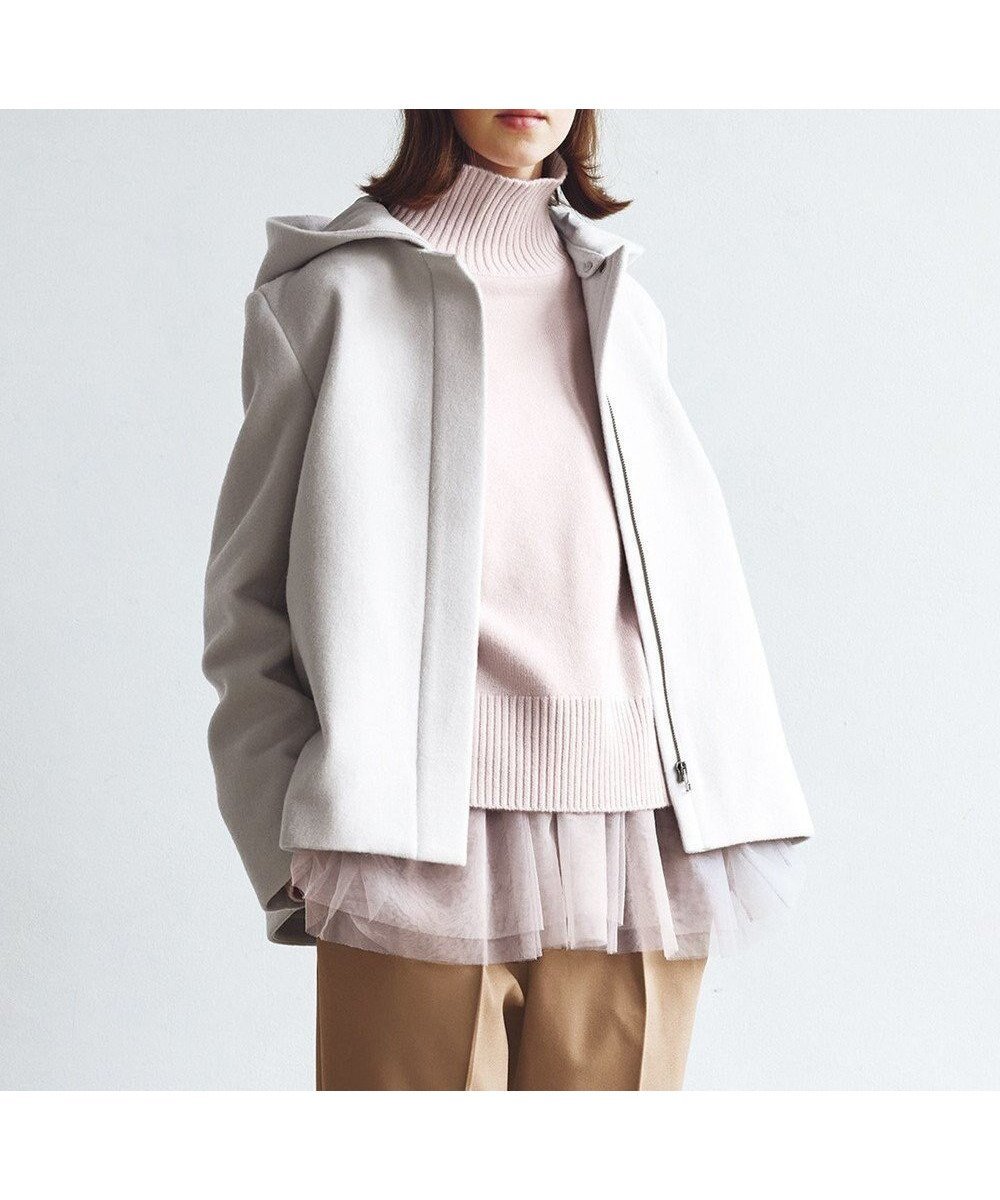 【組曲/KUMIKYOKU】のチュールレイヤード タンク インテリア・キッズ・メンズ・レディースファッション・服の通販 founy(ファニー) 　ファッション　Fashion　レディースファッション　Fashion for Women　トップス・カットソー　Cut & Sew Tops　シャツ・ブラウス・オフィスカジュアル　Elegant Blouses & Button-Ups　ロングTシャツ・Tシャツ　Longline T-Shirts & Tees　カットソー・ベーシックTシャツ　Cut-and-Sewn Tops / Stretch Tees & Basics　インナー　Innerwear　エアリー　Airy Texture　カットソー　Cut and Sewn Top　グラデーション　Gradient, Ombre　スクエア　Square, Square Shape　タンク　Tank Top, Sleeveless Top　トレンド　Trend, Trending Now　冬　Winter / This Winter　A/W・秋冬　Autumn/Winter　S/S・春夏　SS, Spring/Summer, Warm Season　夏　Summer　ライトグレー系|ID: prp329100004814792 ipo3291000000034971109