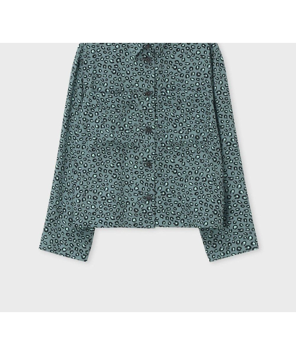 【ポール スミス/Paul Smith】のHorseshoe Leopard プリント ブラウス 人気、トレンドファッション・服の通販 founy(ファニー) 　ファッション　Fashion　レディースファッション　Fashion for Women　トップス・カットソー　Cut & Sew Tops　シャツ・ブラウス・オフィスカジュアル　Elegant Blouses & Button-Ups　インナー　Innerwear　ジャケット　Jacket, Outerwear　ハイネック　High Neck, Mock Neck　プリント　Print, Printed Pattern　モチーフ　Motif, Design Theme　レオパード　Leopard, Animal Print　夏　Summer　S/S・春夏　SS, Spring/Summer, Warm Season　A/W・秋冬　Autumn/Winter　 other-1|ID: prp329100004814798 ipo3291000000034971127