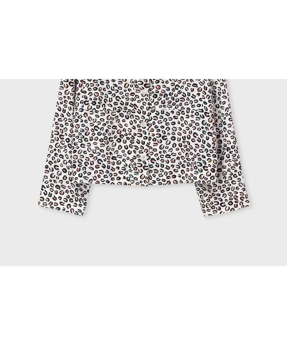 【ポール スミス/Paul Smith】のHorseshoe Leopard プリント ブラウス インテリア・キッズ・メンズ・レディースファッション・服の通販 founy(ファニー) 　ファッション　Fashion　レディースファッション　Fashion for Women　トップス・カットソー　Cut & Sew Tops　シャツ・ブラウス・オフィスカジュアル　Elegant Blouses & Button-Ups　インナー　Innerwear　ジャケット　Jacket, Outerwear　ハイネック　High Neck, Mock Neck　プリント　Print, Printed Pattern　モチーフ　Motif, Design Theme　レオパード　Leopard, Animal Print　夏　Summer　S/S・春夏　SS, Spring/Summer, Warm Season　A/W・秋冬　Autumn/Winter　オフホワイト|ID: prp329100004814798 ipo3291000000034971129