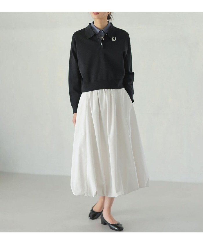 【組曲/KUMIKYOKU】の【先行予約】ソフトクロスバルーン スカート インテリア・キッズ・メンズ・レディースファッション・服の通販 founy(ファニー) https://founy.com/ ファッション Fashion レディースファッション Fashion for Women スカート Skirts 春 Spring ギャザー Gathered, Ruffled シンプル Simple, Minimal センター Center, Center Line トレンド Trend, Trending Now バルーン Balloon, Balloon Silhouette フラット Flat, Flat Shoes ワンポイント One Point, Statement Accent S/S・春夏 SS, Spring/Summer, Warm Season 夏 Summer |ID: prp329100004814810 ipo3291000000035005025