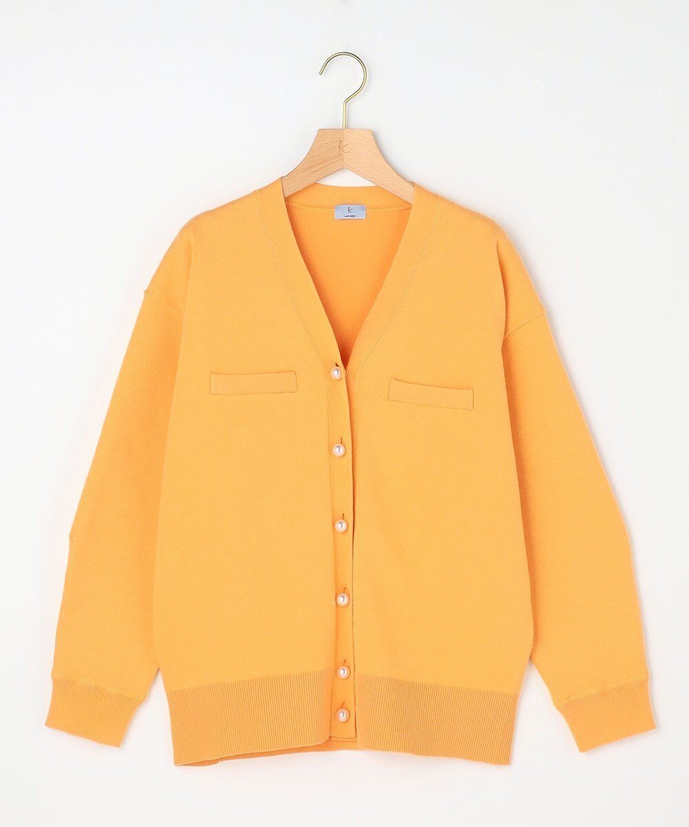 【組曲/KUMIKYOKU】の【先行予約】スウェットニット カーディガン インテリア・キッズ・メンズ・レディースファッション・服の通販 founy(ファニー) ファッション Fashion レディースファッション Fashion for Women トップス・カットソー Cut & Sew Tops ニット Knit Tops & Sweaters カーディガン・羽織り Layered Style Cardigans レディースパーカー・カジュアルフーディー Casual Hoodies & Sweatshirts スウェット・クルーネックトップス Sweatshirts & Crewnecks / Relaxed Fit Sweat Tops 春 Spring カーディガン Cardigan, Knitwear シンプル Simple, Minimal ジャケット Jacket, Outerwear トレンド Trend, Trending Now バランス Balance, Style Balance パール Pearl, Pearl Accent フォルム Silhouette, Form フロント Front, Front Design ペプラム Peplum, Flared Hem S/S・春夏 SS, Spring/Summer, Warm Season おすすめ Recommended / Our Picks 夏 Summer エレガント 上品 Elegant オレンジ系|ID: prp329100004814818 ipo3291000000034971207