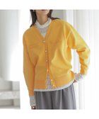 【組曲/KUMIKYOKU】のスウェットニット カーディガン シャーベットオレンジ系|ID: prp329100004814818 ipo3291000000035582943