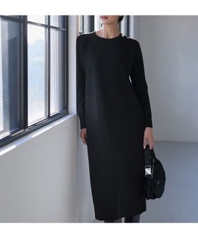 【アイシービー/iCB】の【WEB限定】 ウールブレンドダブルフェイス ニットワンピース 人気、トレンドファッション・服の通販 founy(ファニー) ファッション Fashion レディースファッション Fashion for Women ワンピース Dresses ニットワンピース Knit Dresses アクリル Acrylic Material シンプル Simple, Minimal メタル Metal, Metal Parts A/W・秋冬 Autumn/Winter おすすめ Recommended / Our Picks エレガント 上品 Elegant ビジネス 仕事 通勤 Business / Work / Commuting 2025年 2025 2025-2026秋冬・A/W Autumn/Winter 2025–26 AW25–26 |ID:prp329100004814820