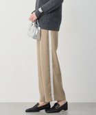 【アイシービー/iCB】のベルベットライン トラックワイドパンツ ベージュ|ID: prp329100004814821 ipo3291000000035649943