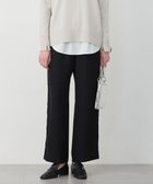 【アイシービー/iCB】のベルベットライン トラックワイドパンツ ブラック|ID: prp329100004814821 ipo3291000000035649946