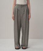 【エイトン/ATON】のROUND COTTON LINEN ワイドイージーパンツ CHECK|ID: prp329100004814825 ipo3291000000034971227