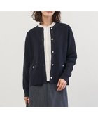 【ジェイ プレス/J.PRESS】のORGANIC GASS COTTON クルーネック カーディガン ネイビー系|ID: prp329100004814837 ipo3291000000034971262