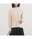 【ジェイ プレス/J.PRESS】のORGANIC GASS COTTON クルーネック カーディガン ベージュ系|ID: prp329100004814837 ipo3291000000034971263