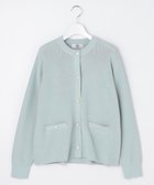 【ジェイ プレス/J.PRESS】のORGANIC GASS COTTON クルーネック カーディガン スモーキーミント系|ID: prp329100004814837 ipo3291000000034971264