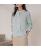 【ジェイ プレス/J.PRESS】のORGANIC GASS COTTON クルーネック カーディガン スモーキーミント系|ID: prp329100004814837 ipo3291000000035567416