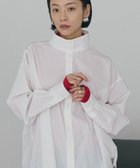 【アメリカンホリック/AMERICAN HOLIC】のイージーケアハイネックシャツ Off White|ID: prp329100004814868 ipo3291000000035516738