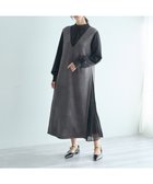 【イェッカ ヴェッカ/YECCA VECCA】の【2点SET】ブラウスセットプリーツMIXジャンスカ Charcoal Gray|ID: prp329100004814870 ipo3291000000035409124