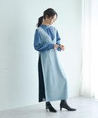 【イェッカ ヴェッカ/YECCA VECCA】の【2点SET】ブラウスセットプリーツMIXジャンスカ Light Blue|ID: prp329100004814870 ipo3291000000035409126