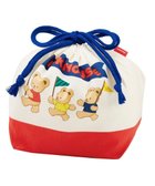 【ミキハウスホットビスケッツ/MIKI HOUSE HOT BISCUITS / KIDS】の【ミキハウス】 ミキハウスベア ランチバッグ 人気、トレンドファッション・服の通販 founy(ファニー) ファッション Fashion キッズファッション Fashion for Kids 巾着 Drawstring Bag, Kinchaku thumbnail 赤|ID: prp329100004816012 ipo3291000000034981401