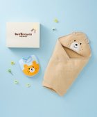 【ミキハウスホットビスケッツ/MIKI HOUSE HOT BISCUITS / KIDS】のベビーバスタオル&スタイギフトセット【BOX付き】 人気、トレンドファッション・服の通販 founy(ファニー) ファッション Fashion キッズファッション Fashion for Kids キャラクター Character, Licensed Characters ギフト プレゼント Gift / Present コーティング Coating, Coated Finish ベビー Baby, Babywear thumbnail ベージュ|ID: prp329100004816017 ipo3291000000034981420