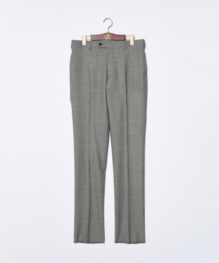 【ジェイ プレス/J.PRESS / MEN】の【TREATMENT WOOL】ストレッチハウンドトゥース スラックス インテリア・キッズ・メンズ・レディースファッション・服の通販 founy(ファニー) https://founy.com/ ファッション Fashion メンズファッション Fashion for Men ボトムス Bottoms ウォッシャブル Machine Washable スラックス Slacks, Dress Pants 洗える Machine Washable A/W・秋冬 Autumn/Winter |ID: prp329100004816028 ipo3291000000034981454