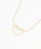 【組曲/KUMIKYOKU】のツイストハートネックレス ゴールド系|ID: prp329100004816031 ipo3291000000034981465