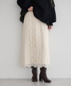 【イェッカ ヴェッカ/YECCA VECCA】のレースナロースカート 人気、トレンドファッション・服の通販 founy(ファニー) ファッション Fashion レディースファッション Fashion for Women スカート Skirts おすすめ Recommended / Our Picks スカラップ Scallop, Scalloped Edge フェミニン Feminine, Girly フラワー Flower, Floral ポケット Pocket, Pocket Detail モチーフ Motif, Design Theme レース Lace, Lace Fabric エレガント 上品 Elegant 冬 Winter / This Winter A/W・秋冬 Autumn/Winter thumbnail Ivory|ID: prp329100004816038 ipo3291000000034981503