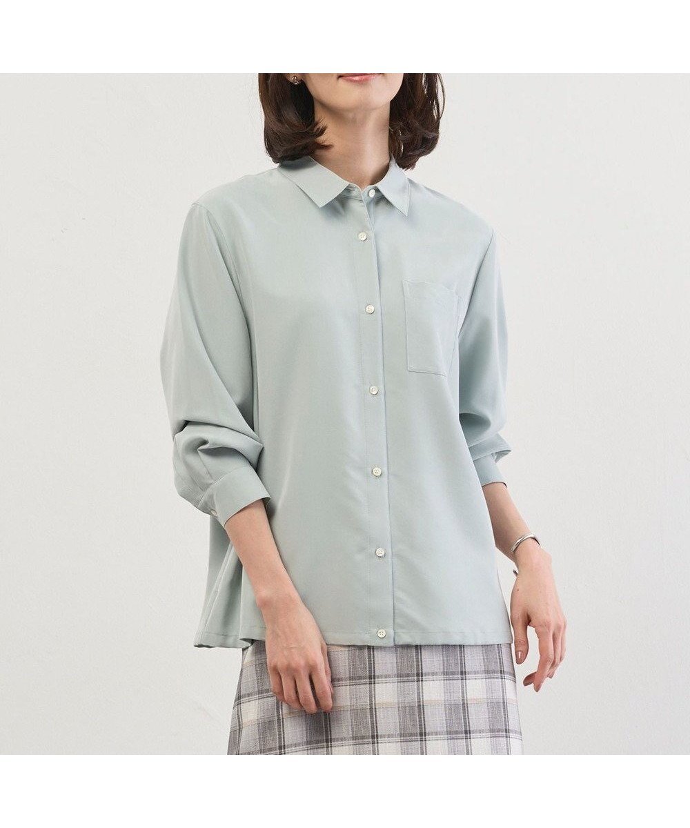 【ジェイ プレス/J.PRESS】のSpringピーチ ブラウス 人気、トレンドファッション・服の通販 founy(ファニー) 　ファッション　Fashion　レディースファッション　Fashion for Women　トップス・カットソー　Cut & Sew Tops　シャツ・ブラウス・オフィスカジュアル　Elegant Blouses & Button-Ups　春　Spring　秋　Autumn　ドレープ　Drape, Draping Fabric　ドローストリング　Drawstring, Pull Cord　バランス　Balance, Style Balance　ピーチ　Peach, Soft Touch　S/S・春夏　SS, Spring/Summer, Warm Season　夏　Summer　エレガント 上品　Elegant　 other-1|ID: prp329100004816039 ipo3291000000034981508